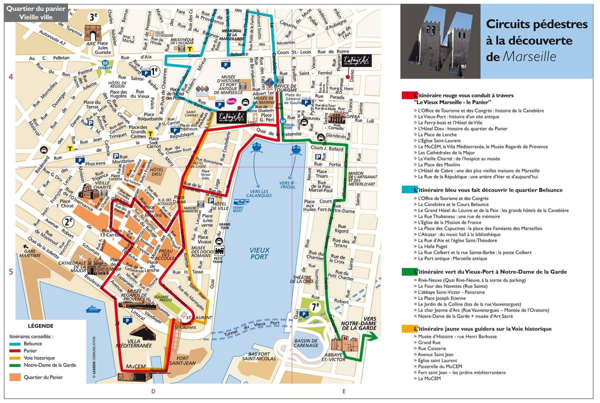 Marseillen turisti kartta pdf